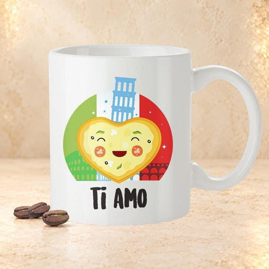 Ti Amo - Italian Lover Mug [Gift Idea - Makes A Fun Present] I Love You