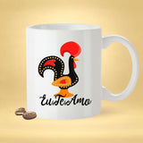 I Love You Mug  - Portuguese  Gift [For Him or Her - Makes A Fun Present]  Portugal - Eu Te Amo