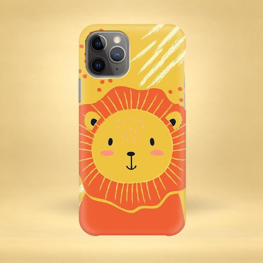 Lion Phone Case - Multiple Case Sizes Available - Lion iPhone Cover, Funny iPhone Case