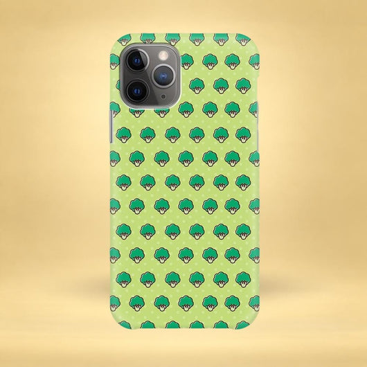 Green Broccoli iPhone Case - Multiple Case Sizes Available - Veggie iPhone Cover, Vegetable iPhone Case