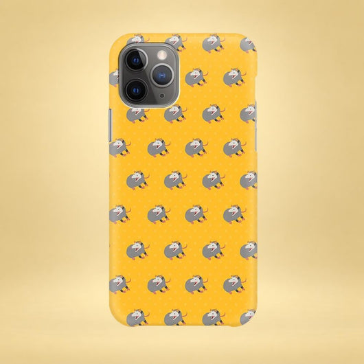 Yellow Possum iPhone Case – Funny Animal Cover, Multiple Sizes Available