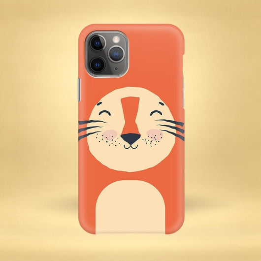 Kawaii Cute Tiger iPhone Case - Multiple Case Sizes Available - Tiger Lover iPhone Cover, Kawaii Tiger iPhone Case