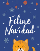 Feline Navidad - Downloadable Greeting Cards