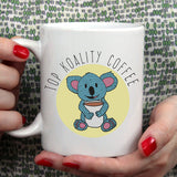 Free Shipping Worldwide - Top Koality Coffee [Gift Idea - Makes A Fun Present / Gift For Him / Gift For Her] Cute Koala Mug
