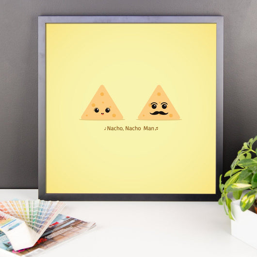 Free Shipping Worldwide - Nacho, Nacho Man - Wall Print