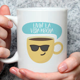 Free Shipping Worldwide - Livin' La Vida Mocha - Funny - Coffee Mug [Great Gift For A Lover or Friend]