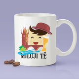 Free Shipping Worldwide - Miluji tě - Czech [Gift Idea For Him or Her - Makes A Fun Present] I Love You - Czech Republic