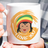 Free Worldwide Shipping - I Love You - Jamaican Mug [Gift Idea For Him or Her - Makes A Fun Present] I Love You Jamaica