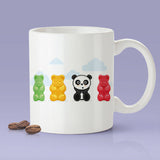 Free Shipping Worldwide - Cute Gummi Bear Panda Mug [Gift Idea - Makes A Fun Present] [Panda Lovers Unite!]