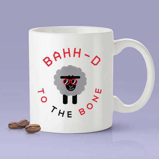 Free Shipping Worldwide - Bahh-d To The Bone - Cute Sheep Dog Mug [Gift Idea - Makes A Fun Present]
