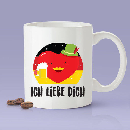 Ich Liebe Dich - German Lover Mug [Gift Idea - Makes A Fun Present] I Love You