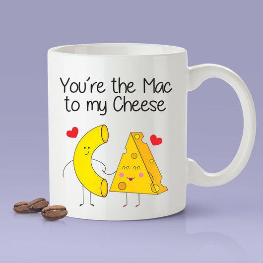 Free Shipping Worldwide - Mac Love Not War - Cute Macaroni Mg [Gift Idea - Makes A Fun Present] [For Him / For Her] Cute Mac and Cheese Mug