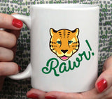 Rawr - Leopard Mug [Gift Idea - Makes A Fun Present] [For Him / For Her] Cute Leopard Mug