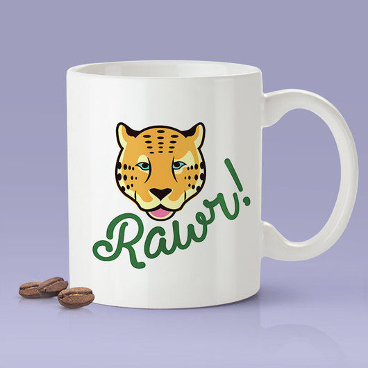 Rawr - Leopard Mug [Gift Idea - Makes A Fun Present] [For Him / For Her] Cute Leopard Mug