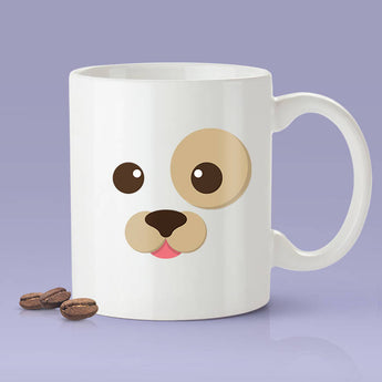 Free Worldwide Shipping - Dog Face Funny Coffee Mug - Dog Lover Cute Face [Gift Idea - Makes A Fun Present]