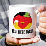 Free Shipping Worldwide - Ich Liebe Dich - German Lover Mug [Gift Idea - Makes A Fun Present] I Love You