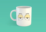 Set of 4 Coffee Mug Eyes - Eye Roll, Tired Eyes, Surprised Eyes, Side-Eye [Gift Idea - Makes A Fun Present]
