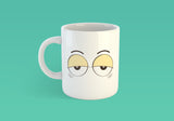 Free Shipping Worldwide - Set of 4 Coffee Mug Eyes - Eye Roll, Tired Eyes, Surprised Eyes, Side-Eye [Gift Idea - Makes A Fun Present]