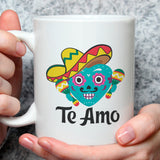 Free Shipping Worldwide - Mexican Lovers Mug - Te Amo [Gift Idea For Him or Her - Makes A Fun Present] I Love You - Mexico