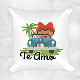 Te Amo Pillow - Say I Love You In Spanish - Cute Decorative Pillow 18x18 inches