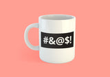 Funny Profanity Coffee Mug [Gift Idea - Makes A Fun Present] [For Him / For Her]