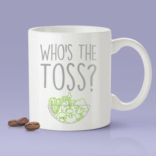 Who's The Toss - Mug - Green & Gray