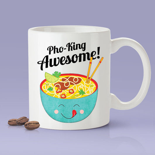 Free Shipping Worldwide - Pho-King Awesome Mug - Cute Vietnamese Pho Mug [Gift Idea - Makes A Fun Present] [For Him / For Her]