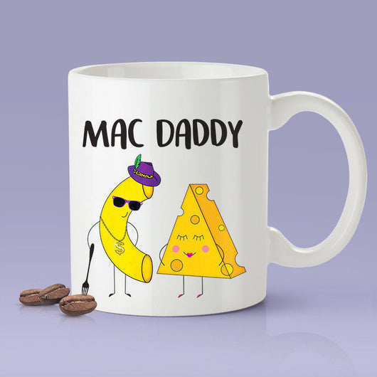 Free Shipping Worldwide - Mac Daddy Macaroni & Cheese Mug - [Gift Idea - Makes A Fun Present] [For Him / For Her] Cute Mac and Cheese Mug