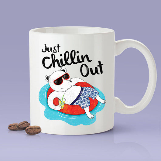 Free Shipping Worldwide - Just Chillin' Polar Bear Cute Coffee Mug  [Gift Idea - Makes A Fun Present - Gift For Her - Gift For Him]