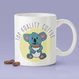 Free Shipping Worldwide - Top Koality Coffee [Gift Idea - Makes A Fun Present / Gift For Him / Gift For Her] Cute Koala Mug