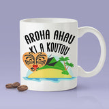 Free Shipping Worldwide  - New Zealand - I Love You - Island Mug  [Gift Idea For Him or Her - Makes A Fun Present] I Love You