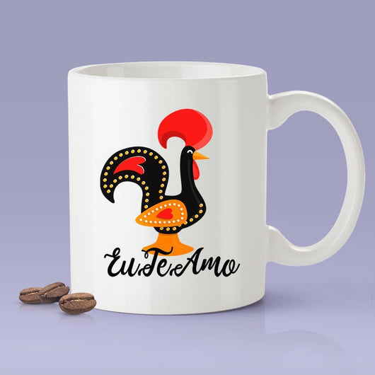 I Love You Mug  - Portuguese  Gift [For Him or Her - Makes A Fun Present]  Portugal - Eu Te Amo