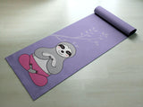 Sloth, drop and Namaste - Yoga Mat Gift Idea - Cute Sloth - Thick material, Non slippery