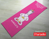 Unicorn Namaste - Printed Unicorn Yoga Mat - Non slip, Excellent grip - Premium Quality - Yoga gift for her