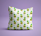 Free Shipping! Pineapple Pillow With Sunglasses- The Perfect Bedroom Pillow For Pineapple Lovers - Cute Decorative Pillow 18x18 inches
