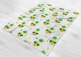 Pineapple Fleece Blanket - Cute Gift For Pineapple Lovers - Sleep In Style - [Small / Medium / Large]