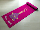 Ohm..nion Yoga Mat - Find Your Center Onion Yoga Mat / Thick Yoga Mat - Printed & Customized