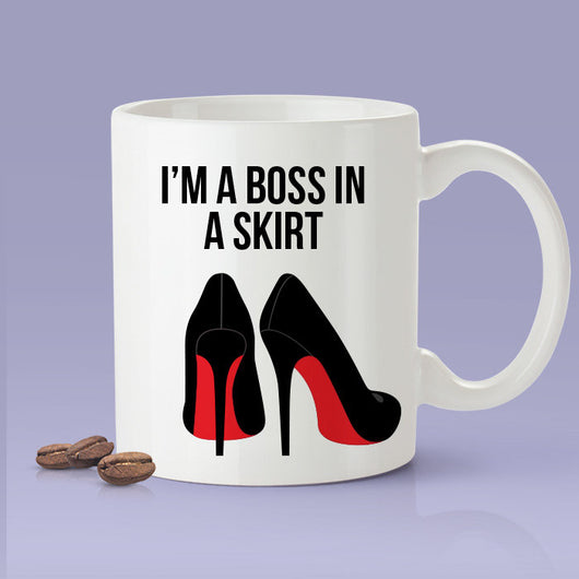 I'm A Boss In A Skirt -  Cardi B Inspired Coffee Mug - I Like It - Cardi B