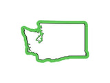 Washington State Cookie Cutter-  Washington Cookie Cutter