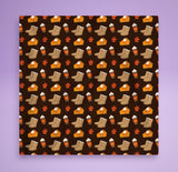 Fall Themed Pet Bandana -  Pumpkin Spice and Everything Nice - Cute Fashion For Your Favorite Dog or Cat