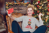 Merry Drake-Mas Holiday Sweater -  Christmas Holiday Sweater - Ugly Sweater Party Design - Drake Christmas Sweater