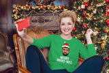 Merry Drake-Mas Holiday Sweater -  Christmas Holiday Sweater - Ugly Sweater Party Design - Drake Christmas Sweater