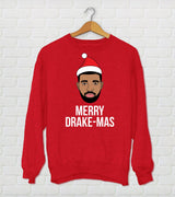 Merry Drake-Mas Holiday Sweater -  Christmas Holiday Sweater - Ugly Sweater Party Design - Drake Christmas Sweater