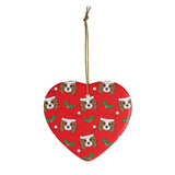 King Charles Spaniel Ornament -  Christmas Tree Ceramic Ornaments - King Charles Spaniel Dog Ornament