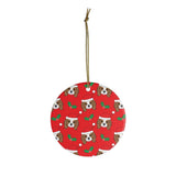 King Charles Spaniel Ornament -  Christmas Tree Ceramic Ornaments - King Charles Spaniel Dog Ornament
