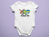jag älskar dig - Sweden Baby Onesie / Bodysuit - Cute Swedish Baby Onesie - I Love You