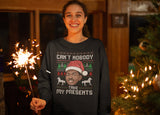 Lil Nas X, Can't Nobody Take My Presents - Old Town Road Lil Nas X Parody Ugly Holiday Sweater