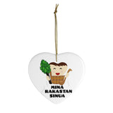I Love You - Finland Christmas Ornament - Minä rakastan sinua- Finnish Love Mug