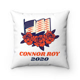 Succession Parody Pillow - Connor Roy 2020 Spun Polyester Square Pillow - Conheads