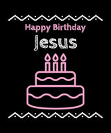 Happy Birthday Jesus - Holiday Sweater  - Ugly Sweater Party For Christmas Season